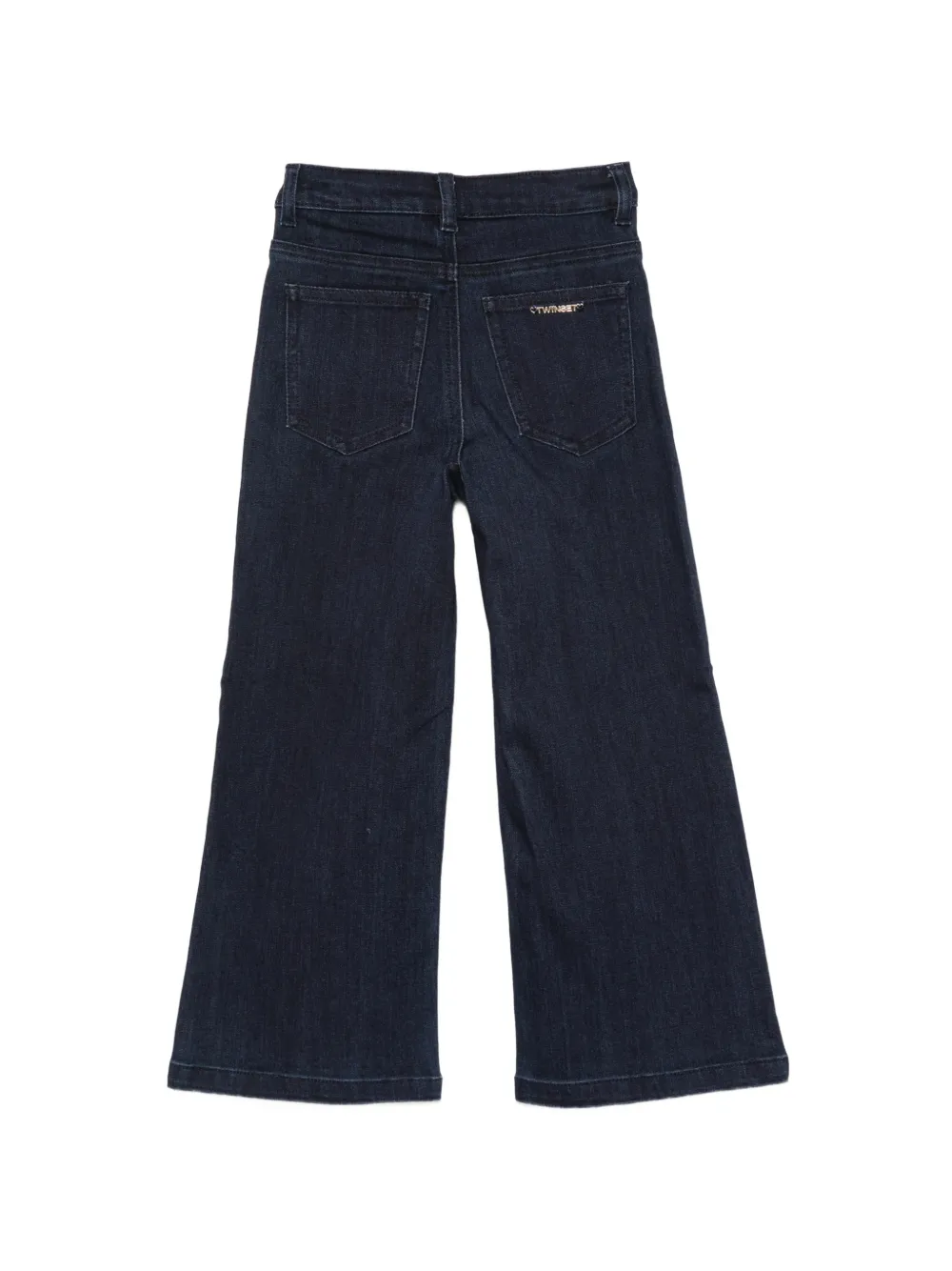 TWINSET Kids Jeans verfraaid met hart Blauw