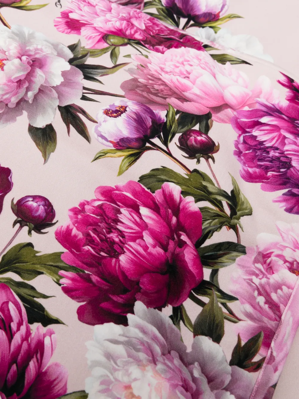 Dolce & Gabbana Kids Babydeken met bloemen-print Roze