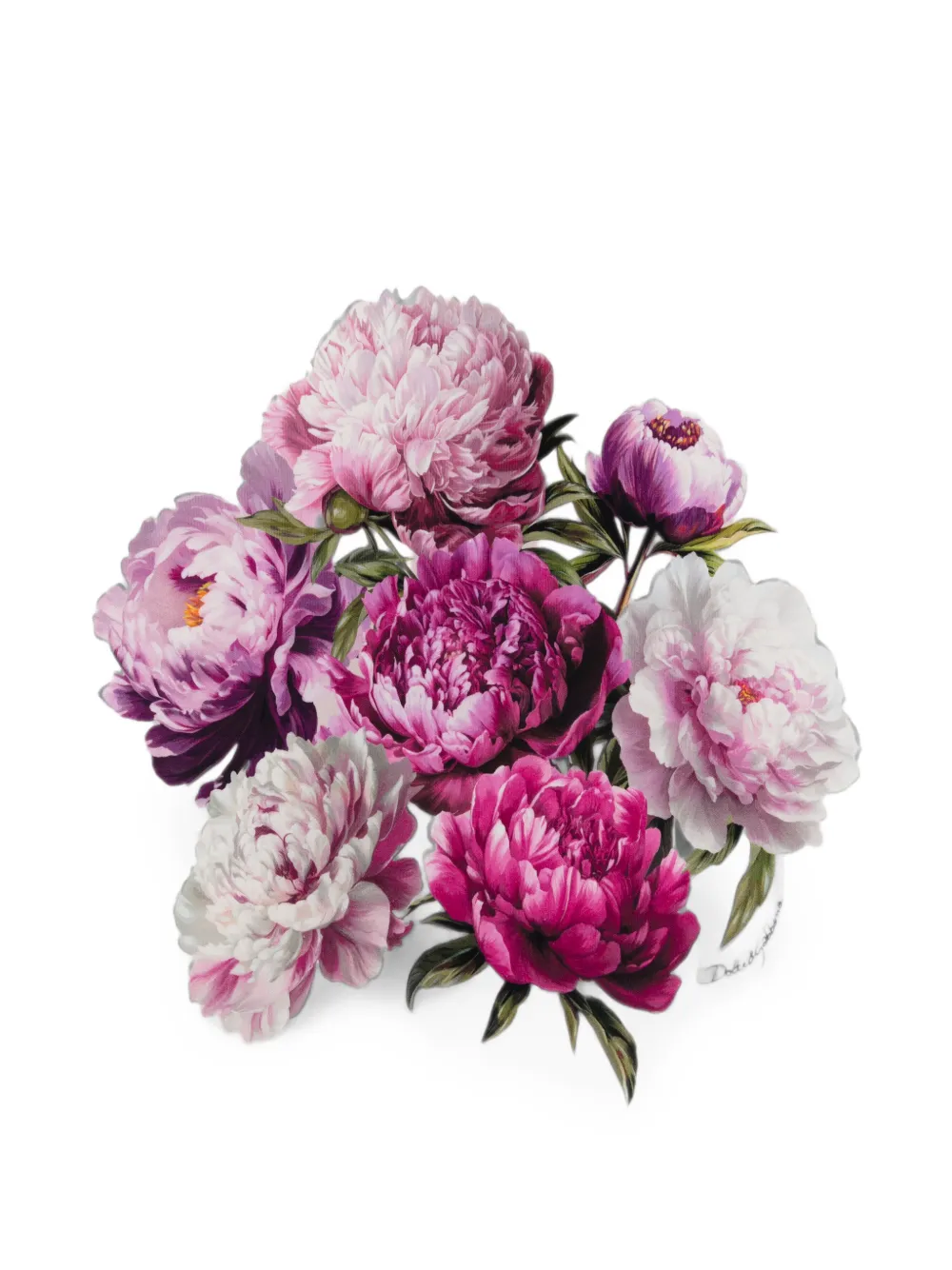 Dolce & Gabbana Kids Babydeken met bloemen-print Roze