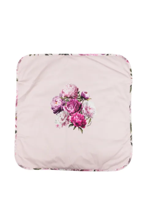 Dolce & Gabbana Kids Schal mit Blumenprint