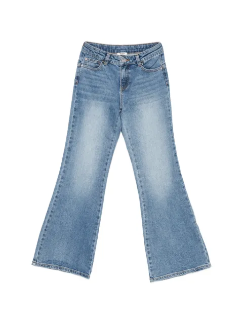 Liu Jo Kids faded flared jeans