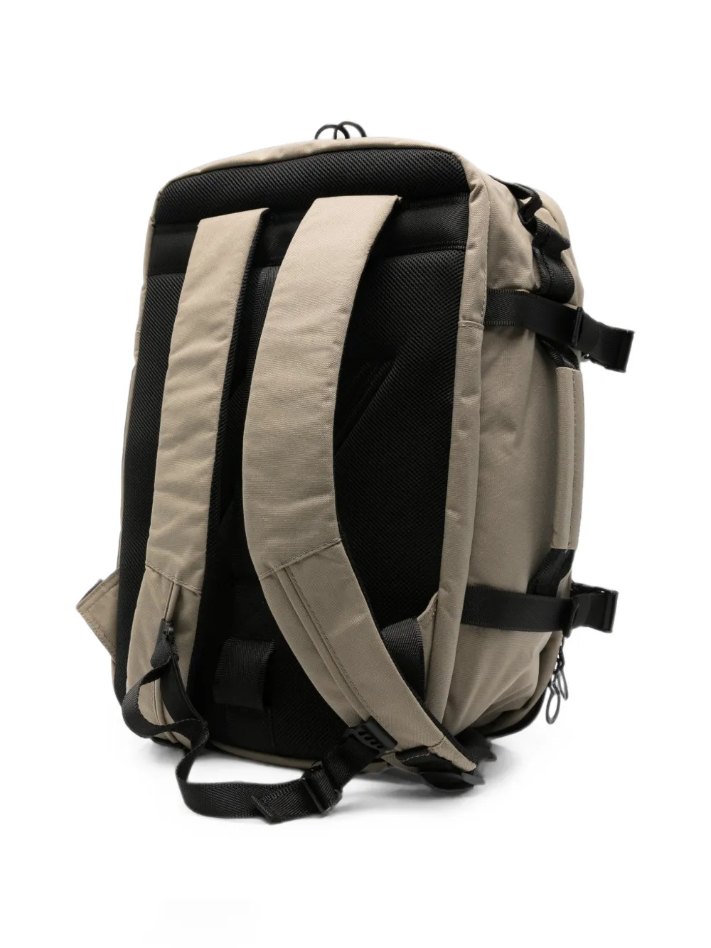 K-Way Salomette rugzak met gespbandje en logoprint Beige