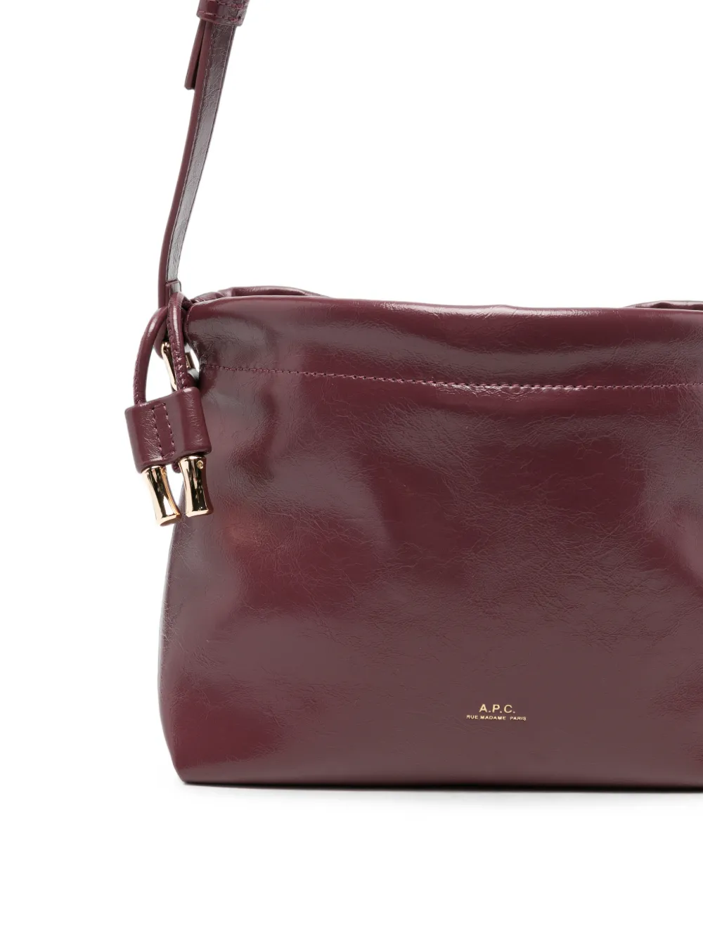 A.P.C. Ninon mini-schoudertas met trekkoord Roze