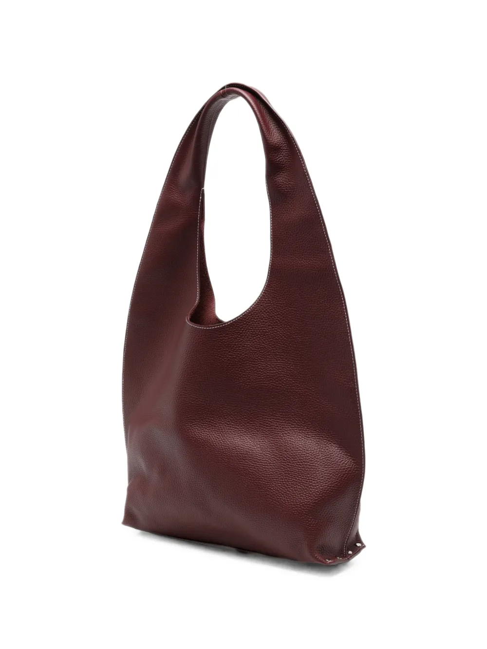 A.P.C. Schoudertas van bewerkt leer Rood