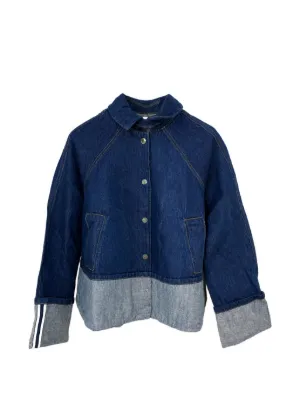 Sacai デニムジャケット | ブルー | FARFETCH JP