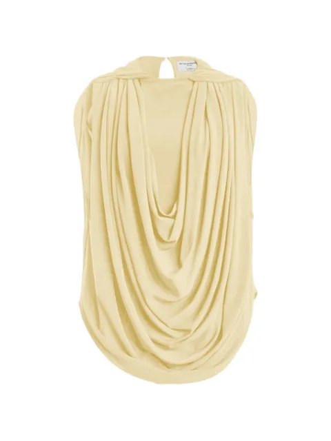 Brandon Maxwell Astor draped top