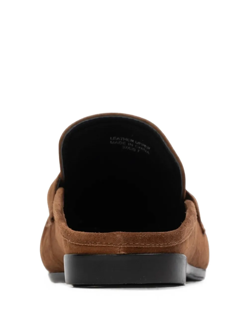 BLACK SUEDE STUDIO Gabby suede flat mules Bruin