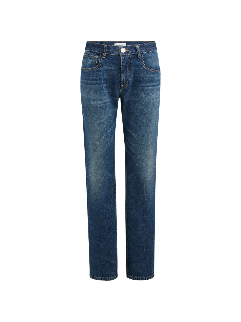 Brandon Maxwell Beau straight-leg jeans - Blau