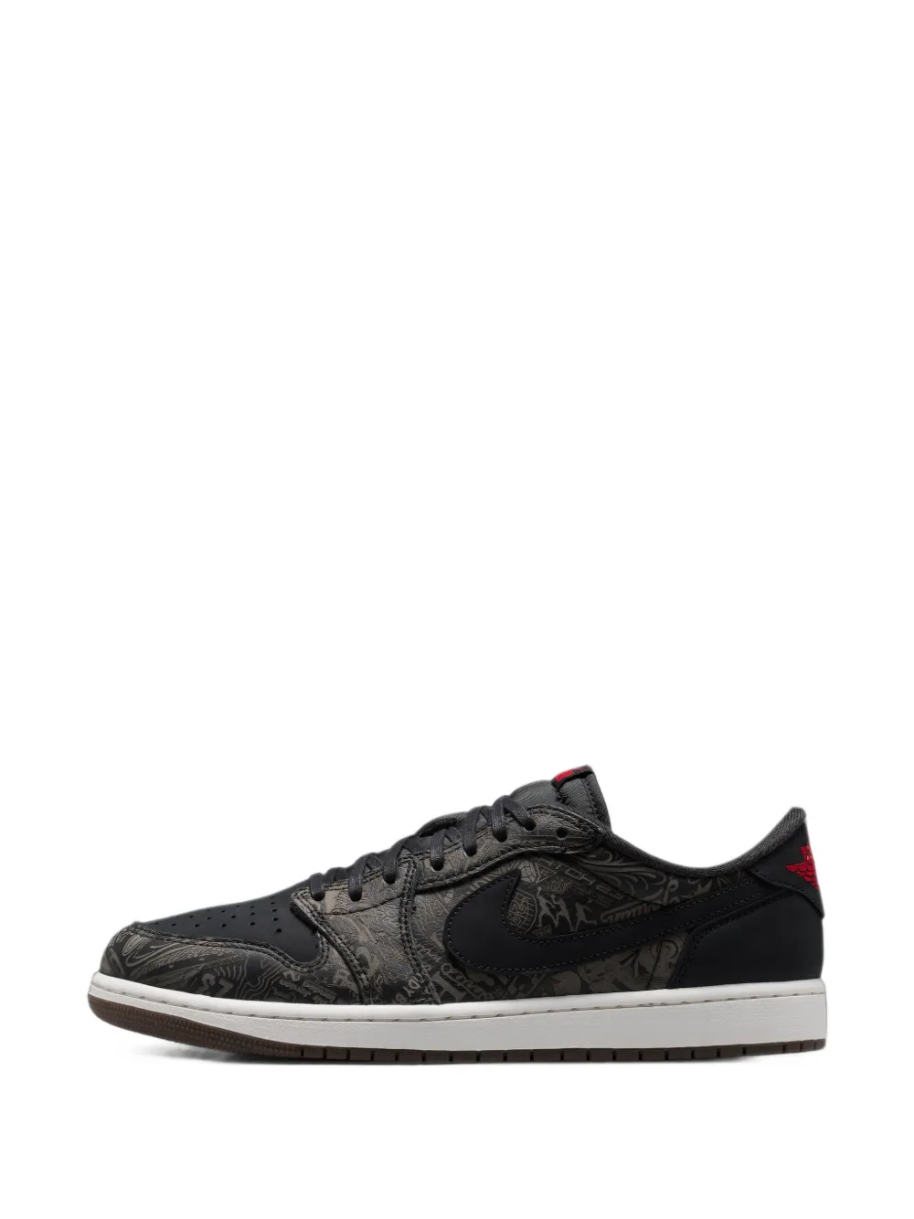 Nike Kids Sneakers Air Jordan 1 Low OG Laser - Nero