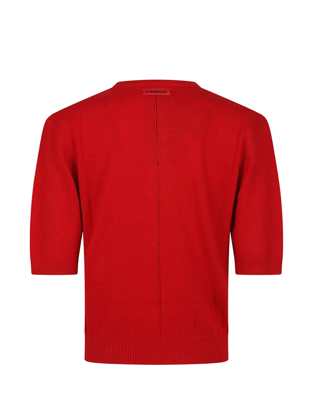 PINKO Wollen trui met V-hals Rood