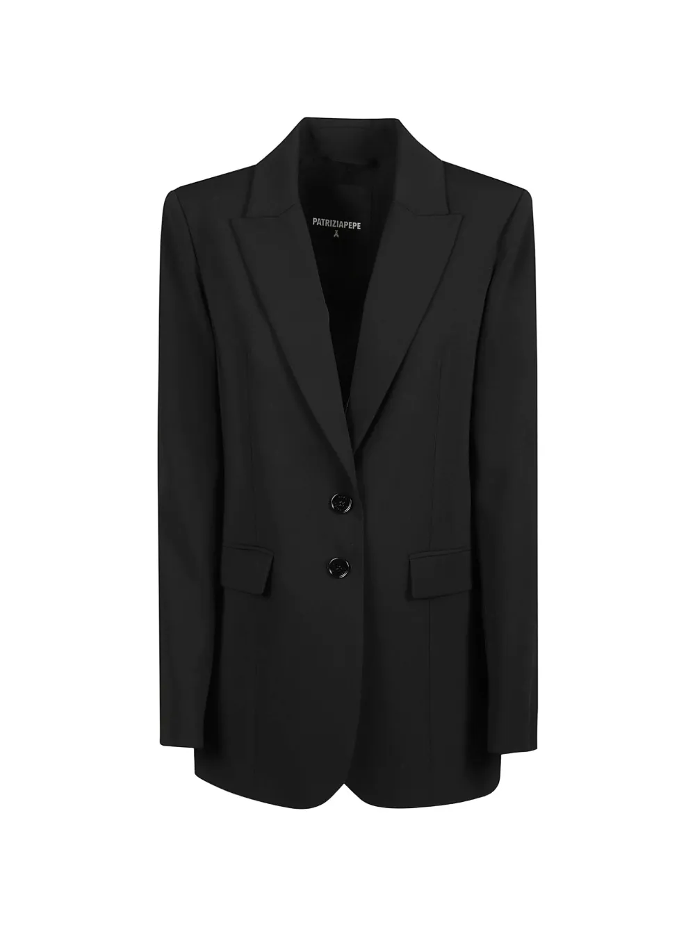 Patrizia Pepe Doppelreihiger Blazer - Schwarz