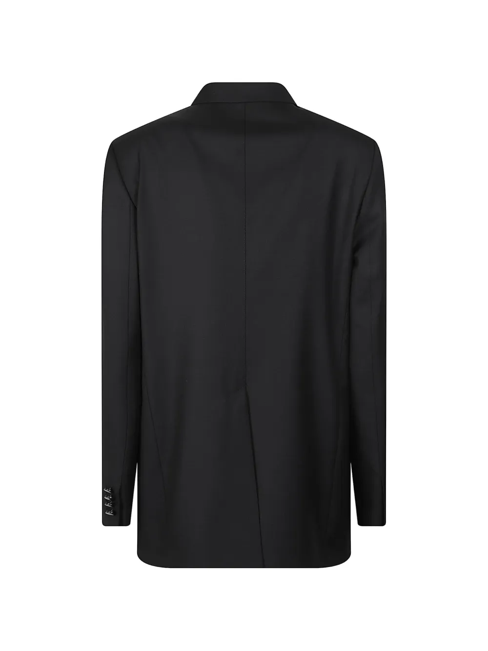 Tagliatore Blazer met dubbele rij knopen en puntige revers Zwart