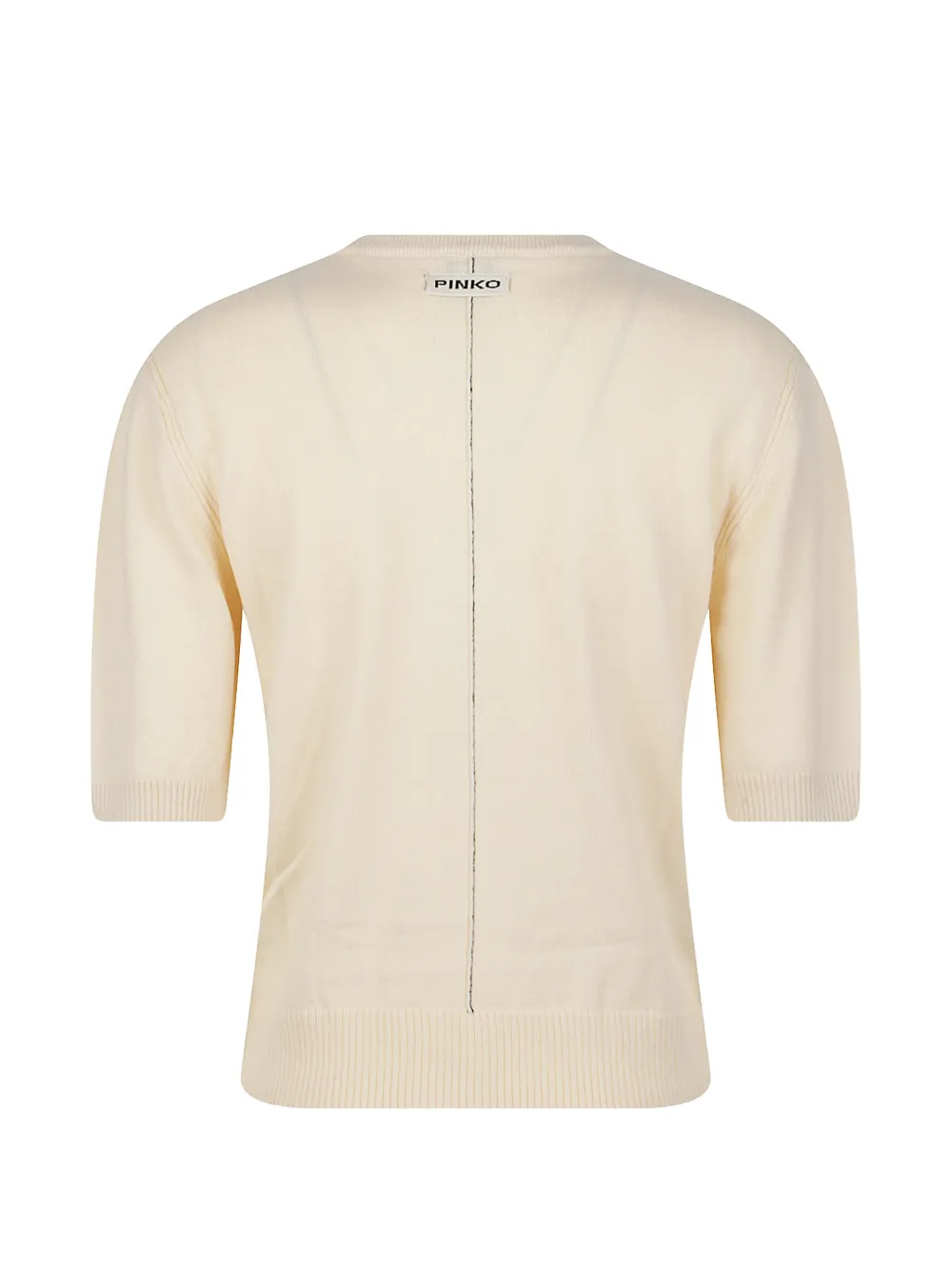 PINKO Wollen trui met V-hals Beige
