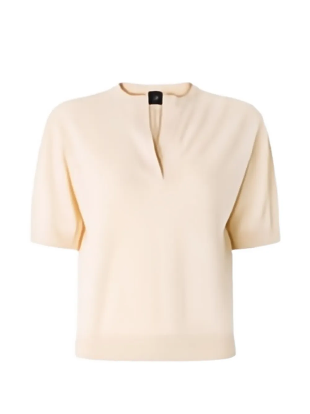 PINKO V-neck sweater in wool and cashmere - Toni neutri