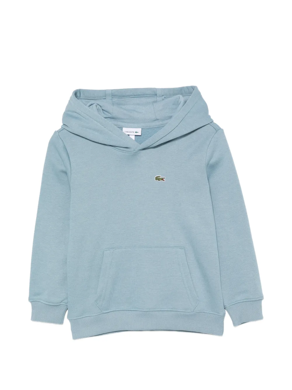 Lacoste Kids Felpa con logo e cappuccio - Blu