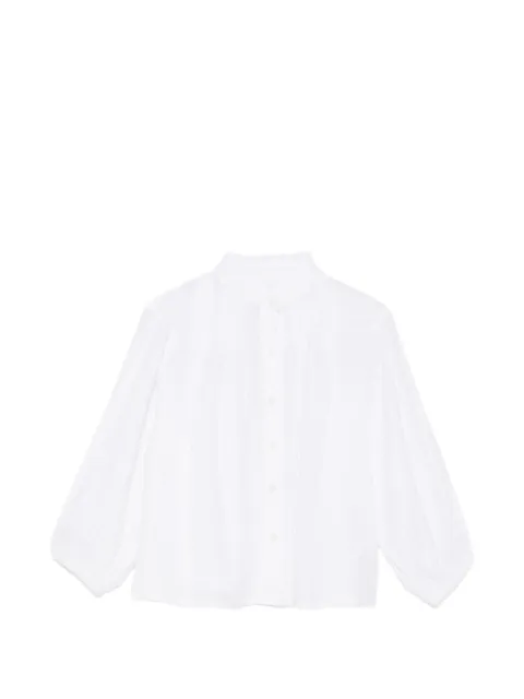 American Outfitters Kids camisa plisada con volantes