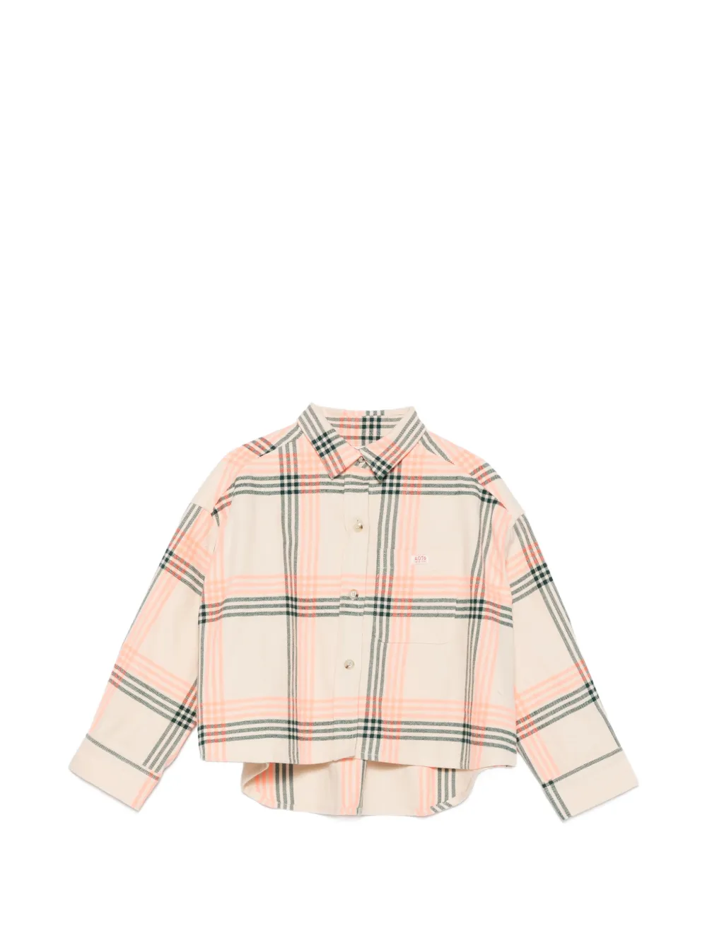 American Outfitters Kids Camicia a quadri in flanella - Toni neutri