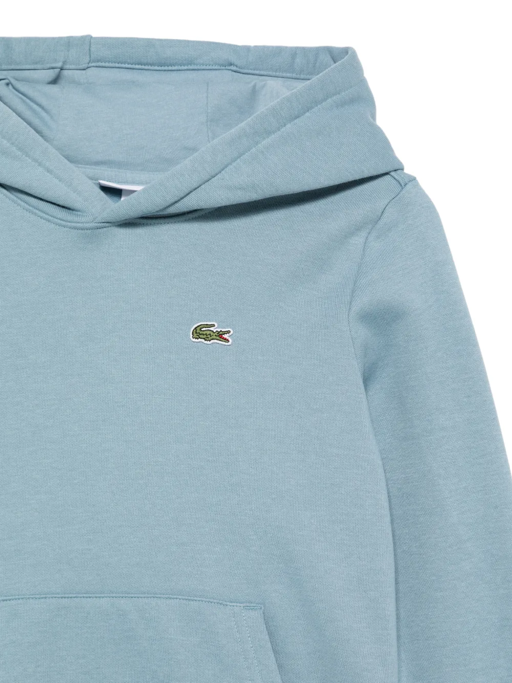 Lacoste Kids Hoodie met logopatch Blauw