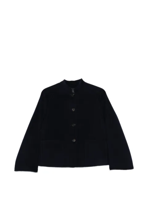 Rosso 35 high-neck patch-pocket jacket