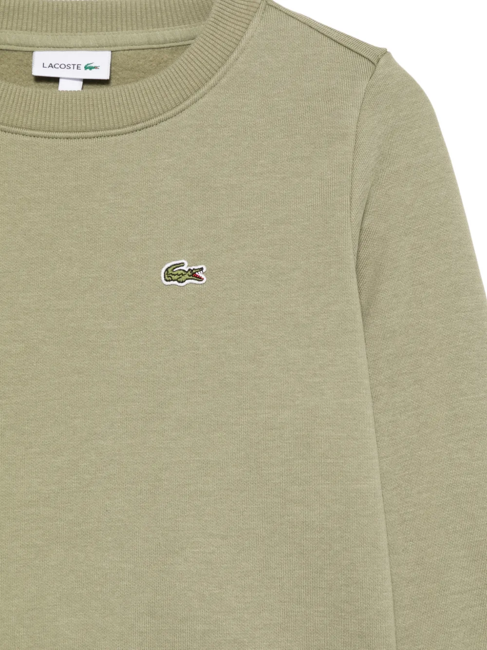 Lacoste Kids Trui met logopatch Groen
