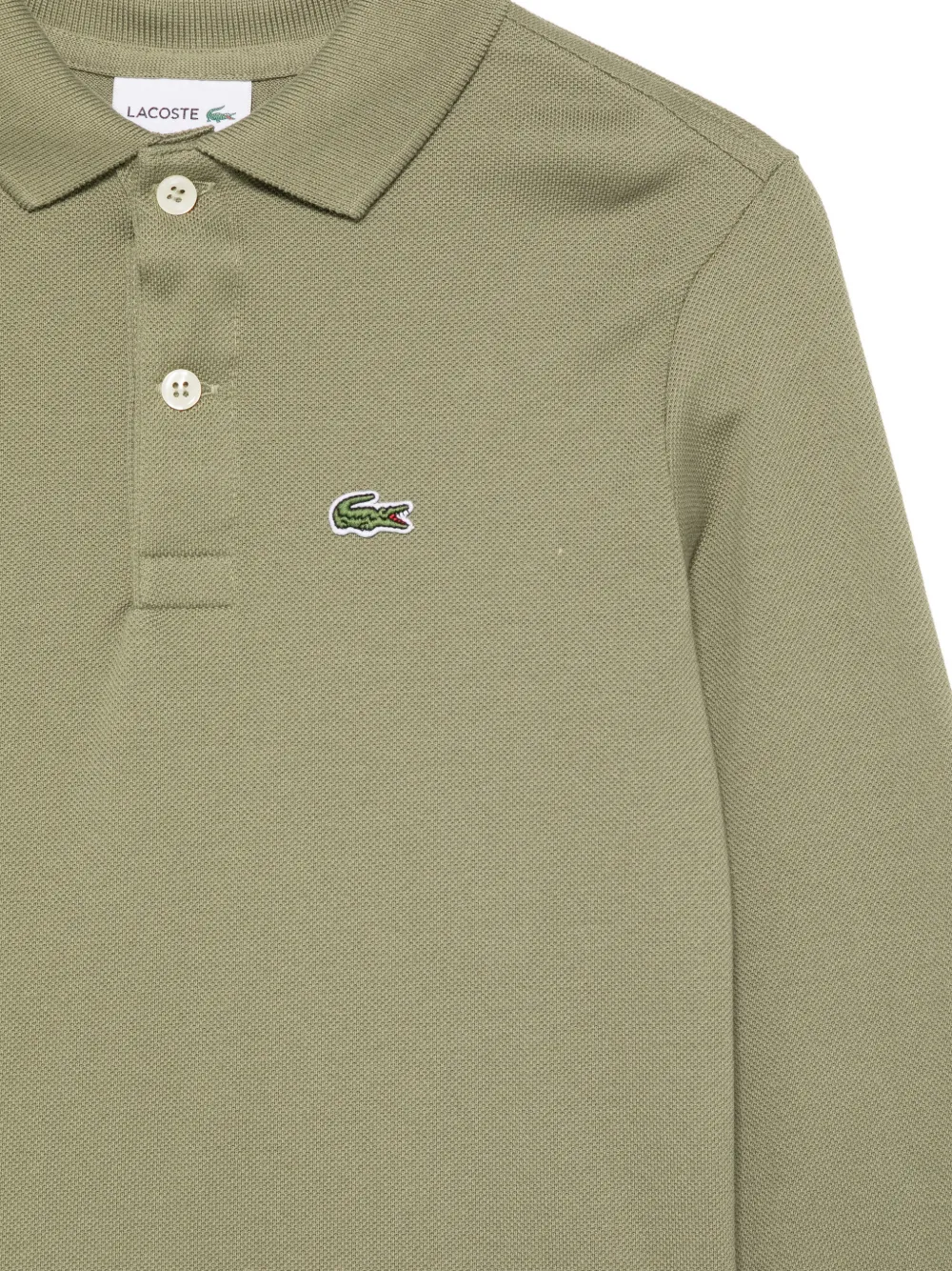 Lacoste Kids Poloshirt met logopatch Groen