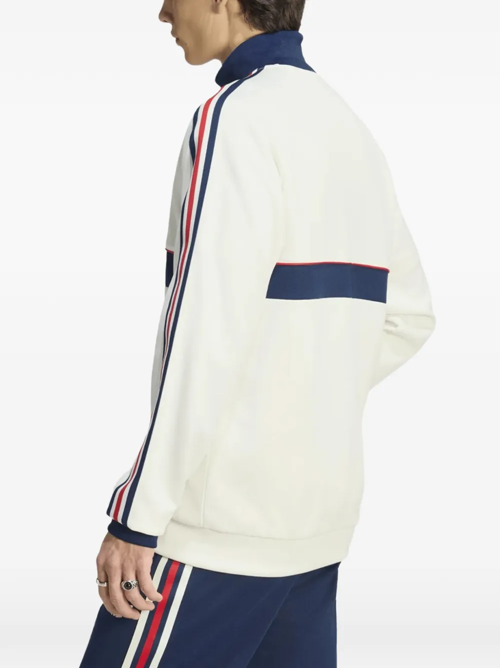 adidas FC Bayern München zip-up bomber jacket Beige