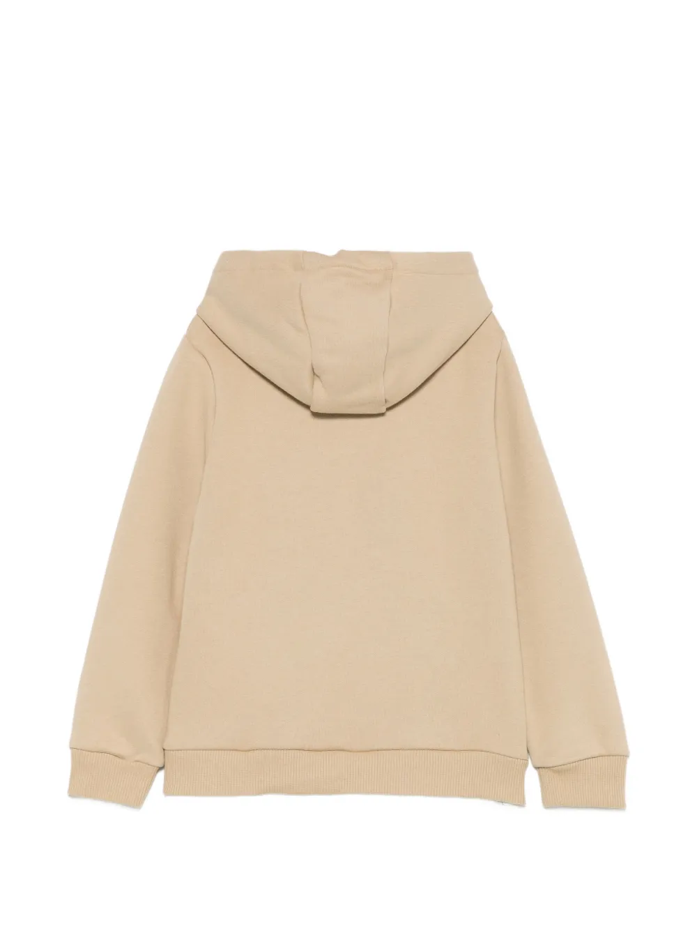 Lacoste Kids Hoodie met logopatch Beige