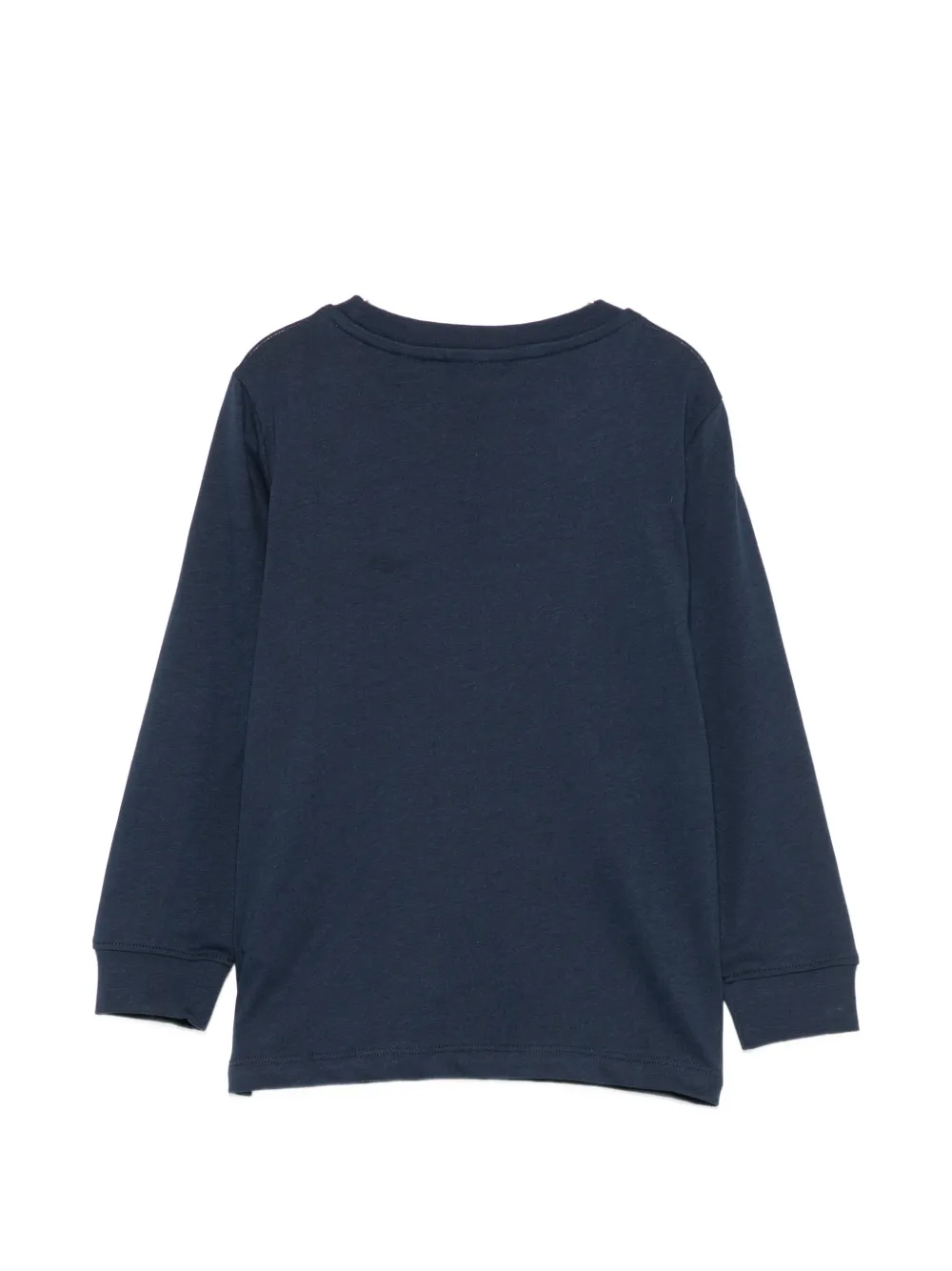 Lacoste Kids T-shirt met logopatch Blauw