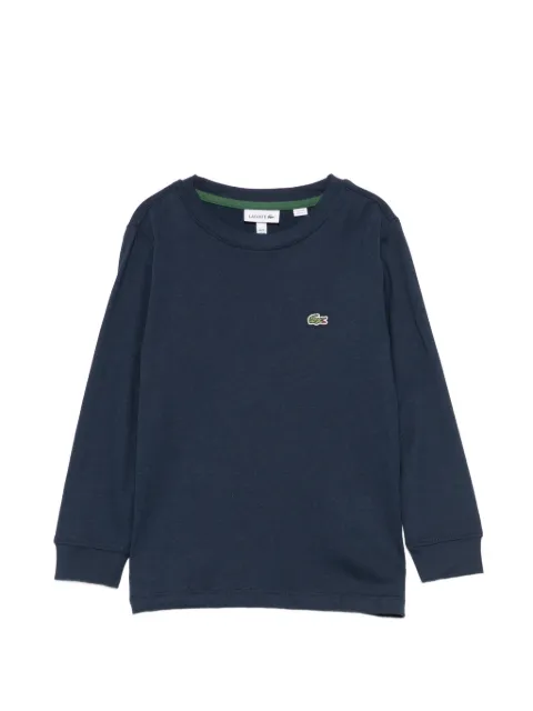 Lacoste Kids logo-patch T-shirt