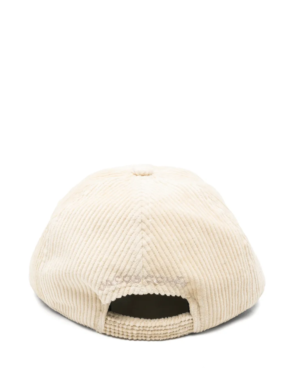 Jacob Cohën logo-embroidered corduroy baseball cap Beige
