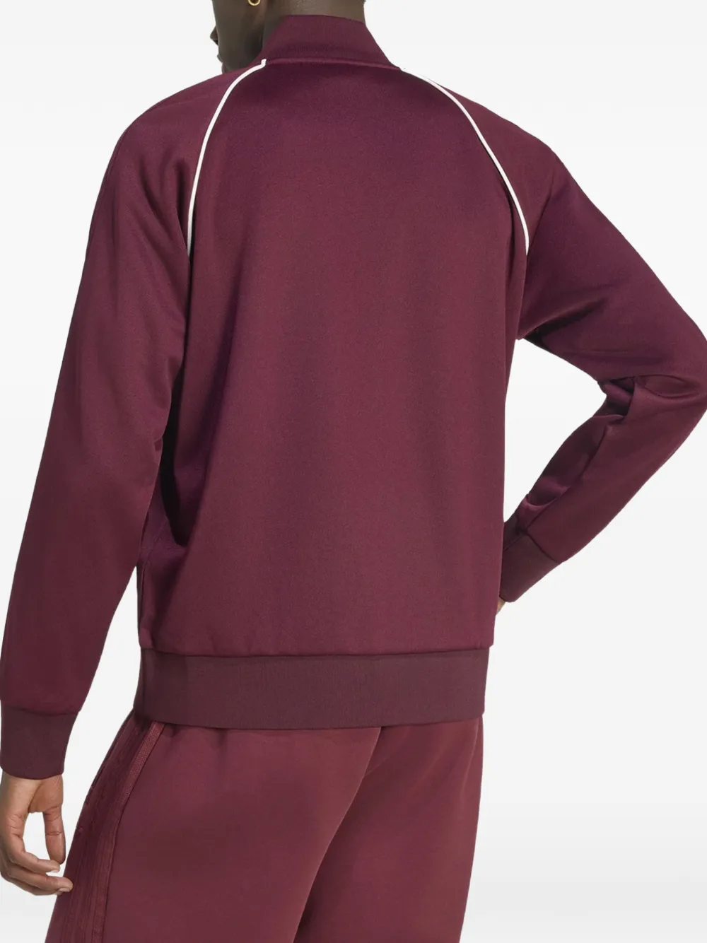 adidas SST Premium zip-up sweatshirt Rood