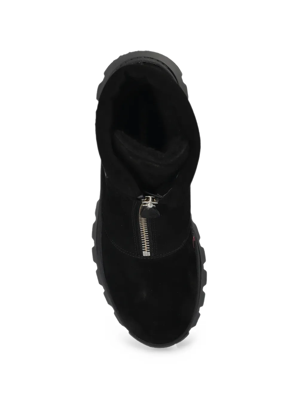 DSQUARED2 zip-front leather ankle boots Zwart