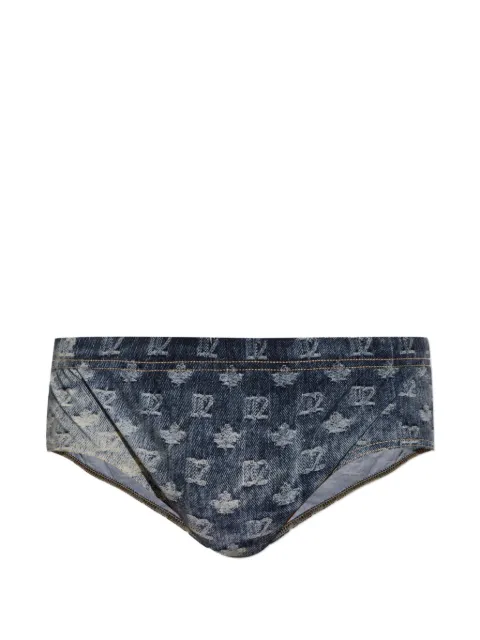 DSQUARED2 Monogram swim briefs