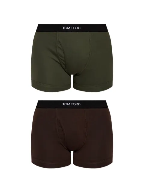 TOM FORD set de 2 bóxeres con logo en la cinturilla