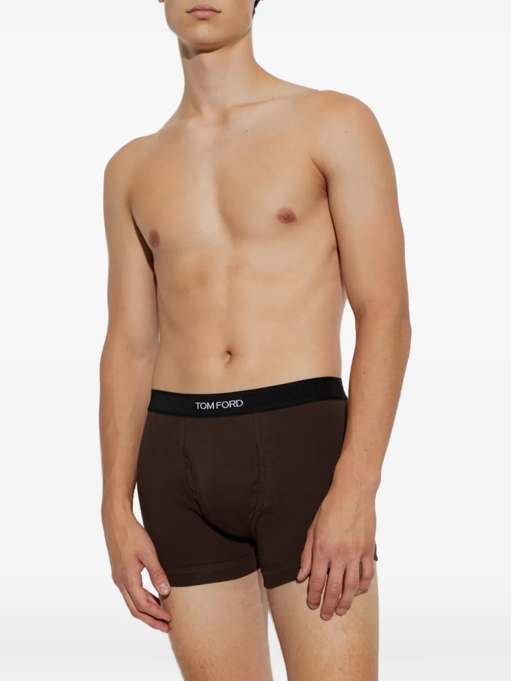 TOM FORD logo-waistband boxer briefs (set of two) Bruin