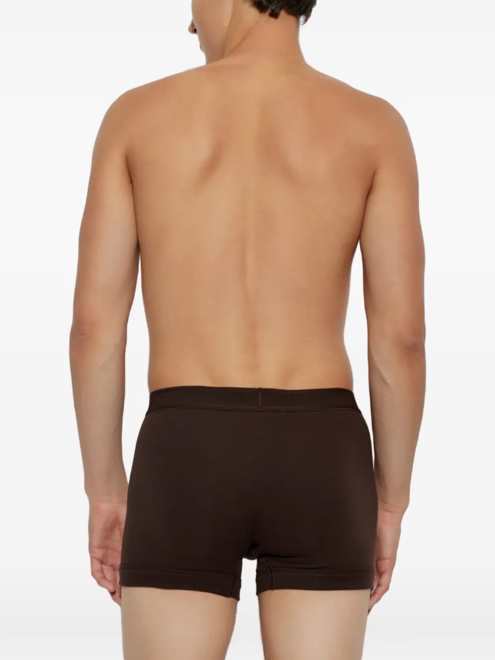 TOM FORD Boxershorts met logoband Bruin