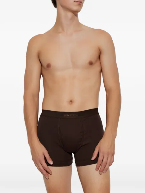 TOM FORD logo-waistband boxers