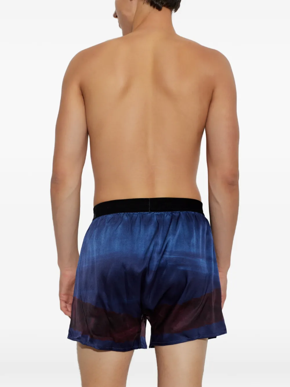 TOM FORD logo-waistband boxers Blauw