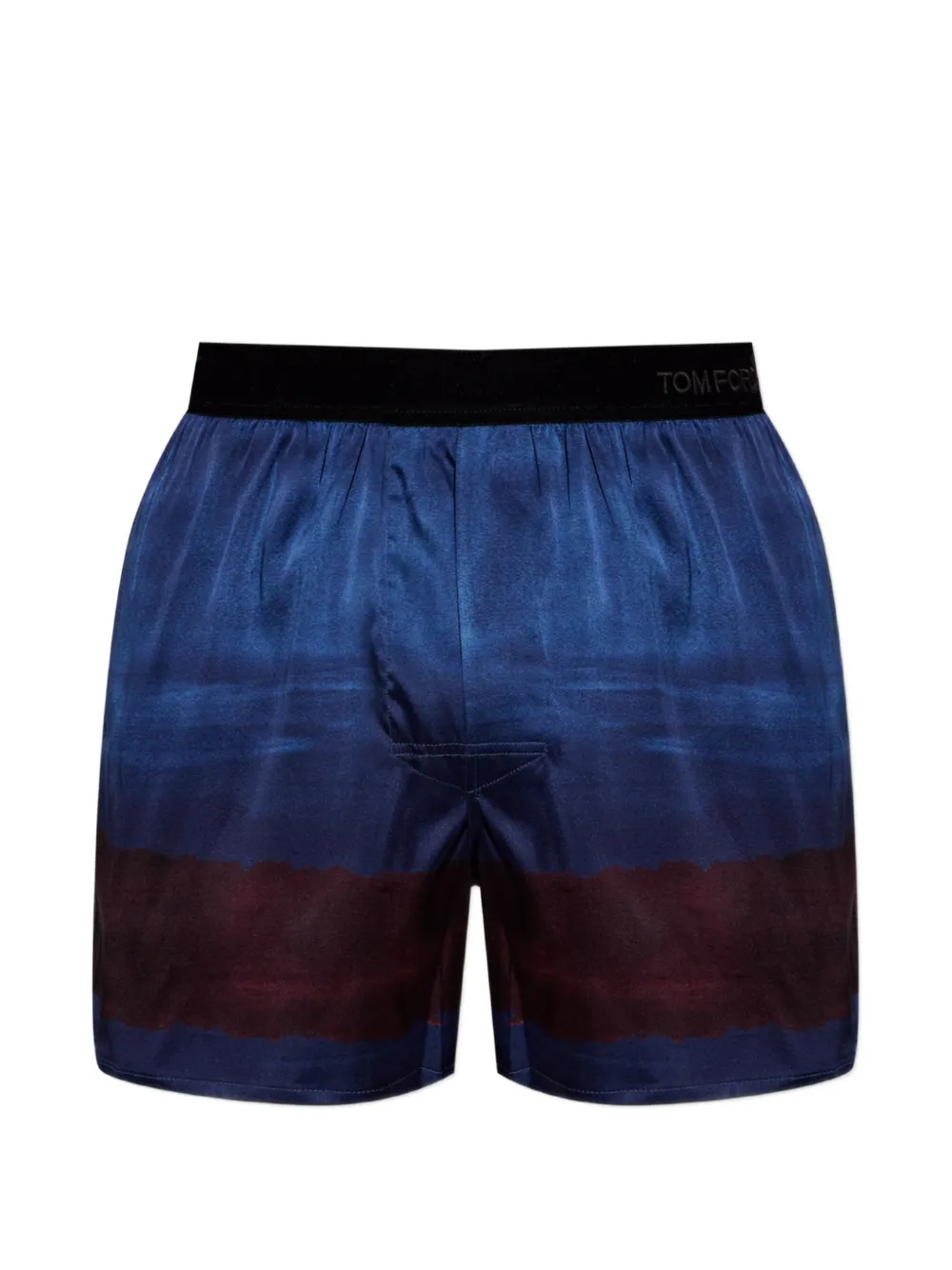 TOM FORD logo-waistband boxers - Blu