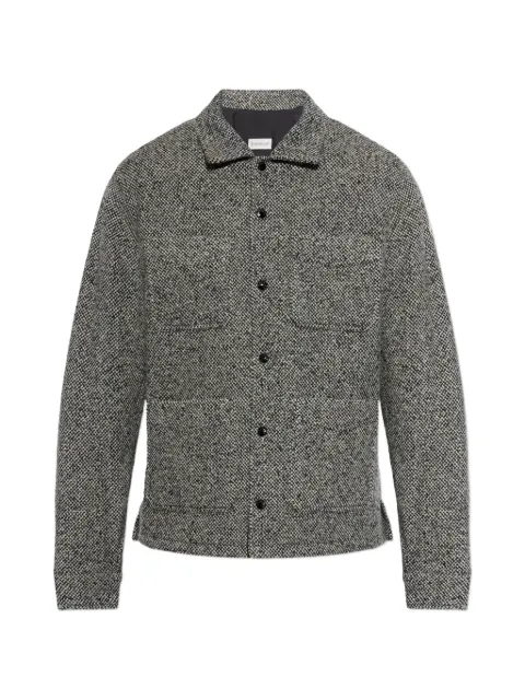 Moncler button-up pocket-detail shirt jacket