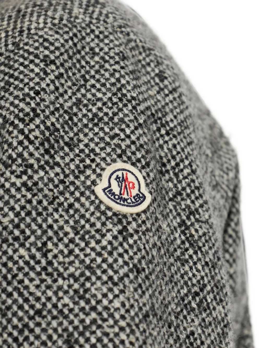 Moncler Button-up shirtjack met zakdetail Grijs