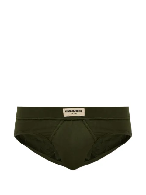 DSQUARED2 logo-patch briefs