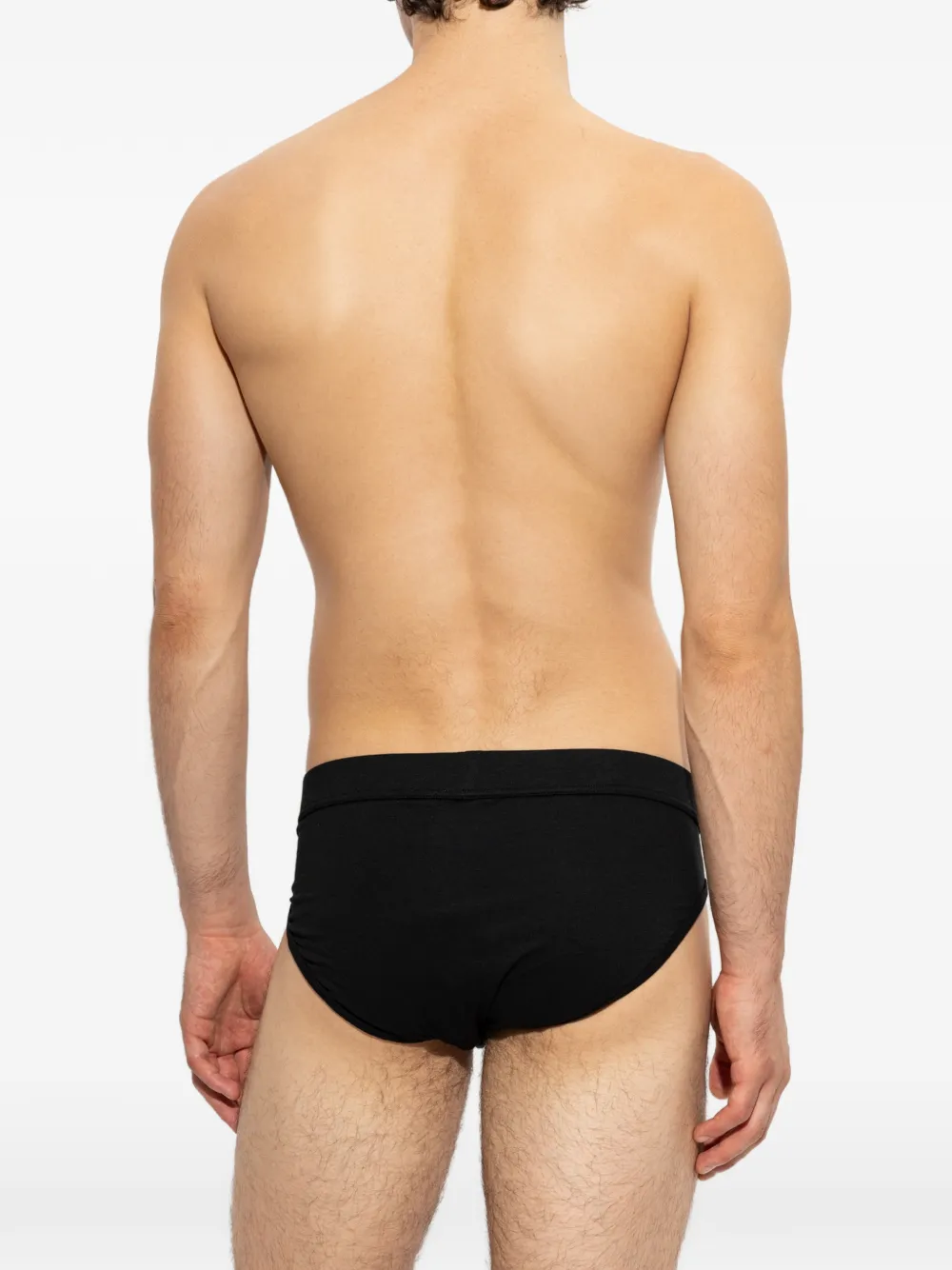 DSQUARED2 Slip met logopatch Zwart