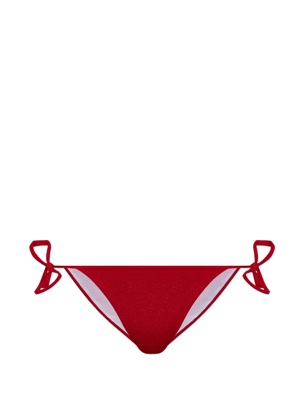 DSQUARED2 side-tie bikini bottoms - Rosso