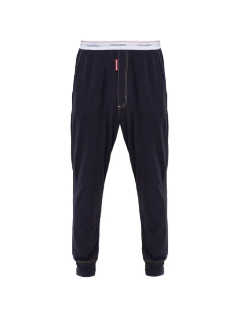 DSQUARED2 logo-waistband contrast-stitch pajamas