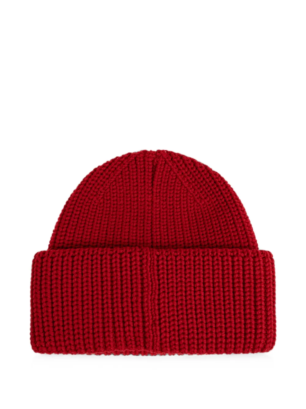 DSQUARED2 Ribgebreide muts Rood