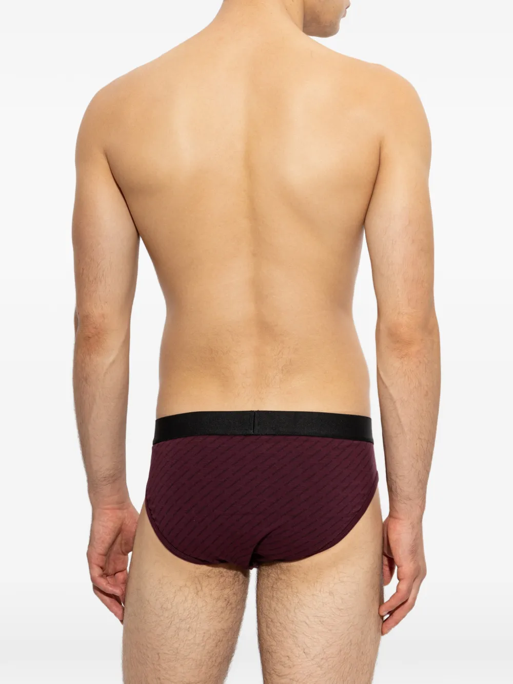 DSQUARED2 Slip met monogram en logo-print Rood