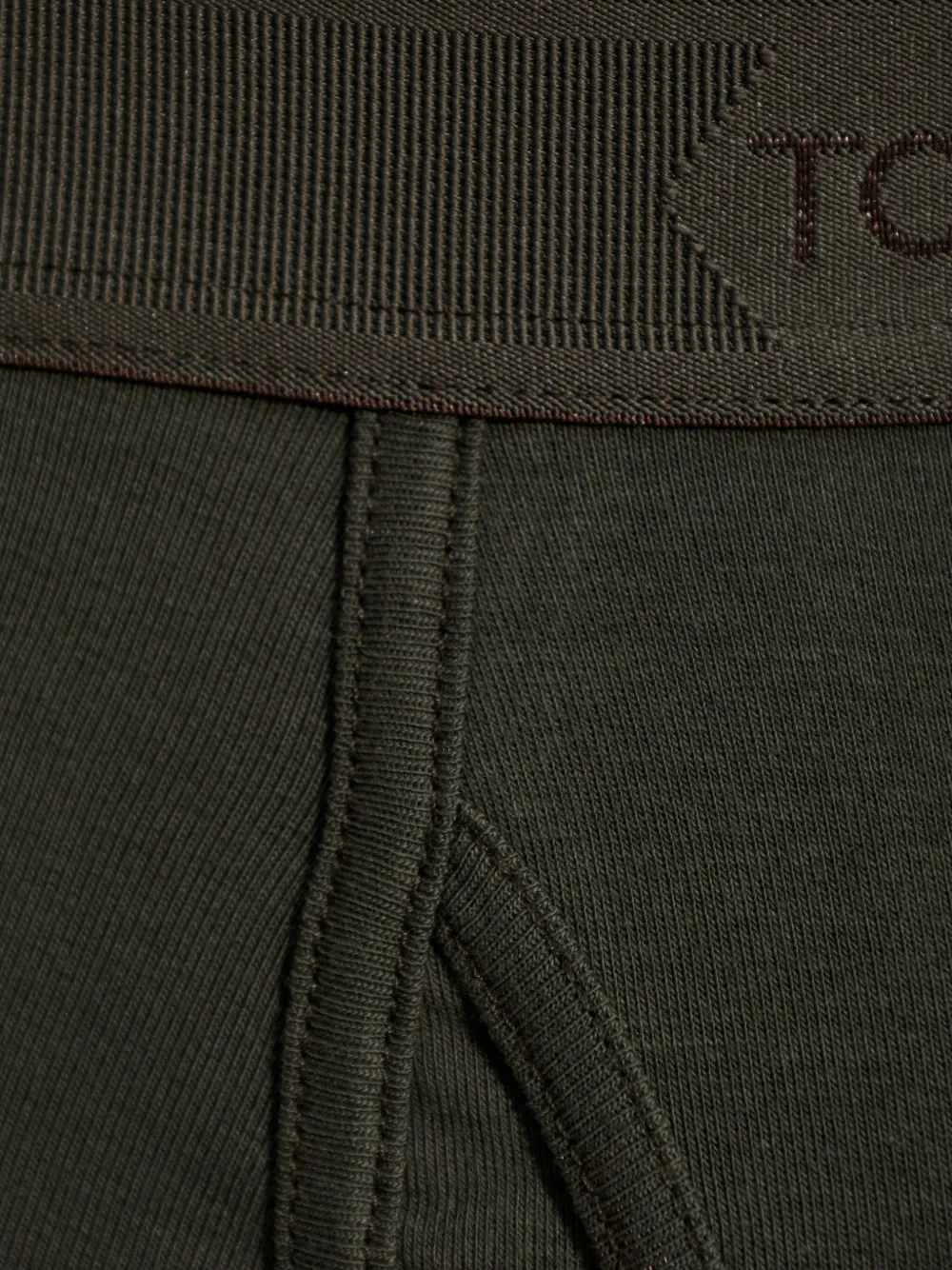 TOM FORD Boxershorts met logoband Groen