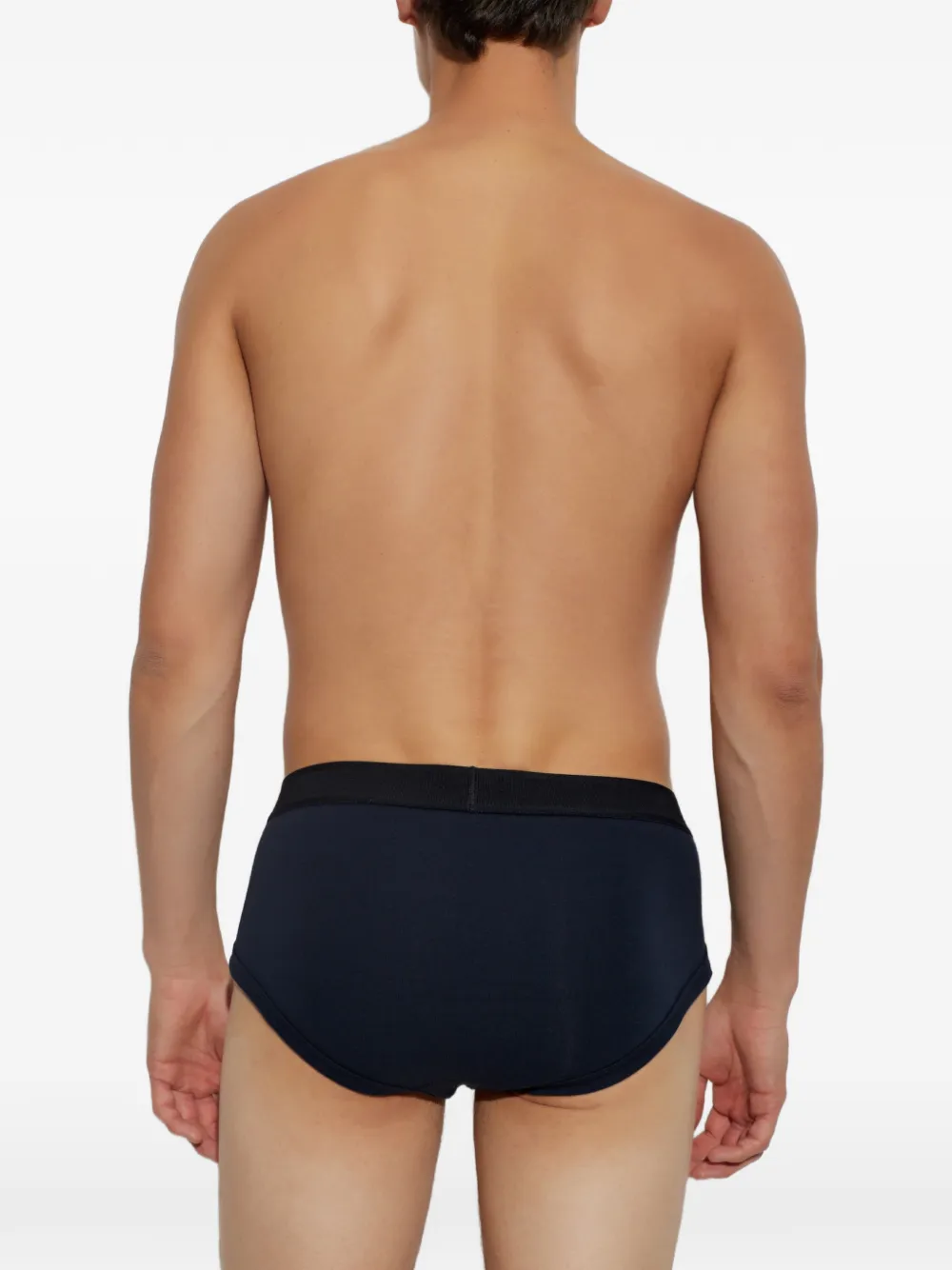 TOM FORD Slip met logoband Blauw