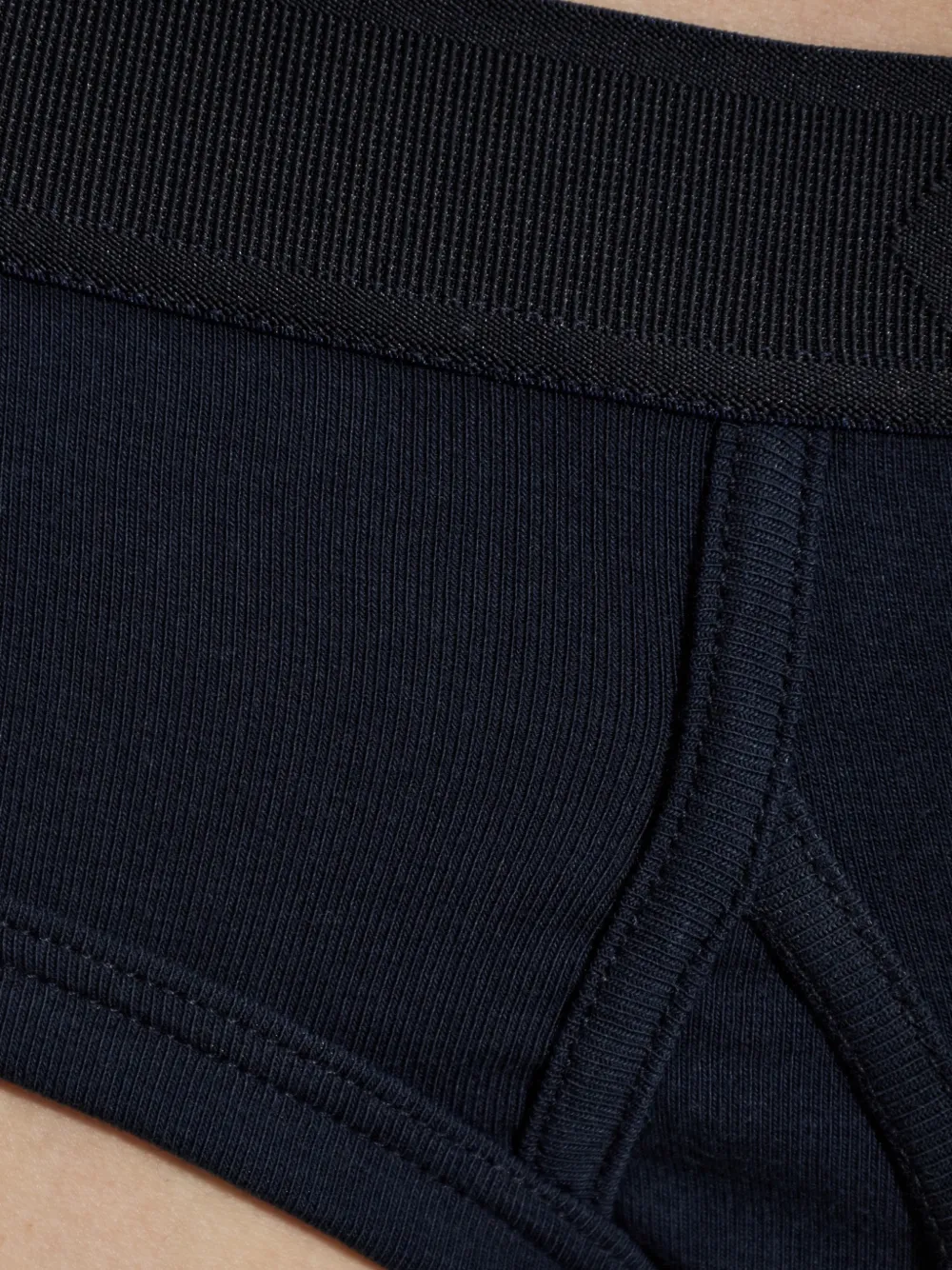 TOM FORD Slip met logoband Blauw